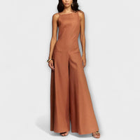 Ylva - Strahlender Halter-Jumpsuit