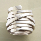 Bliss - Vintage-Ring aus massivem Silber