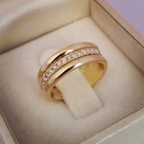 Sarah - Vintage-Ring mit Zirkonia-Verzierung