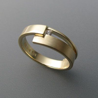 Eleganter Vintage-Ring aus hochwertigem Gold