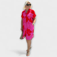 Naomi – Kleid mit Blumenmuster