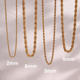 Hélène – Golden Necklace with Spot Accents