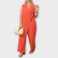 Lilianna - Eleganter Jumpsuit mit Wickelschnitt